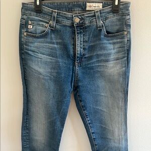 AG Mari Hi Rise Slim Straight Denim